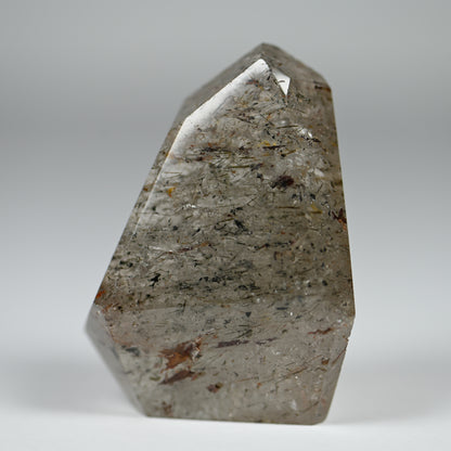 Cosmic Consciousness Included Smoky Quartz Tower