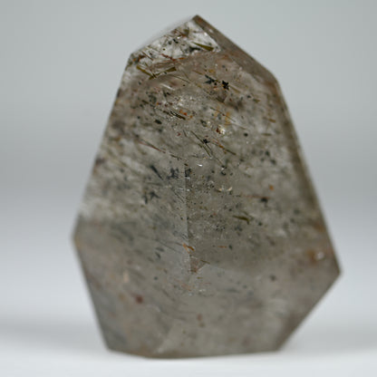 Cosmic Consciousness Included Smoky Quartz Tower
