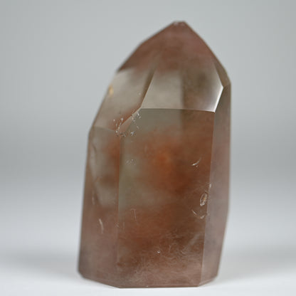 Rosey Angel Hair Quartz Tower