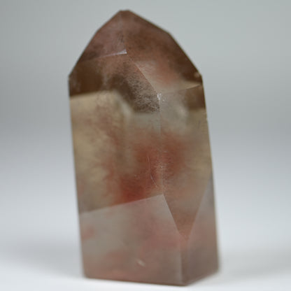 Rosey Angel Hair Quartz Tower