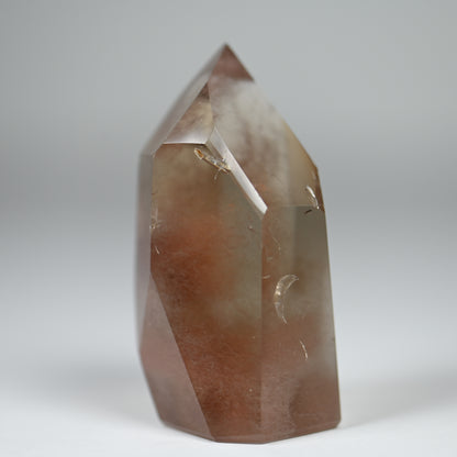 Rosey Angel Hair Quartz Tower