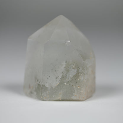 White Chlorite Phantom Quartz Illumination Tower