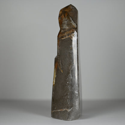 Elestial Hematite Phantom Included Quartz Tower